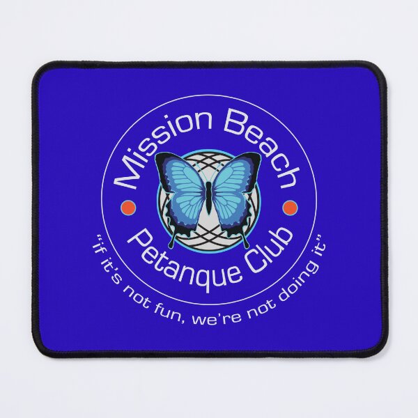 Item preview, Pale Mission Beach Petanque Club logo for coloured shirts designed and sold by SalB64.