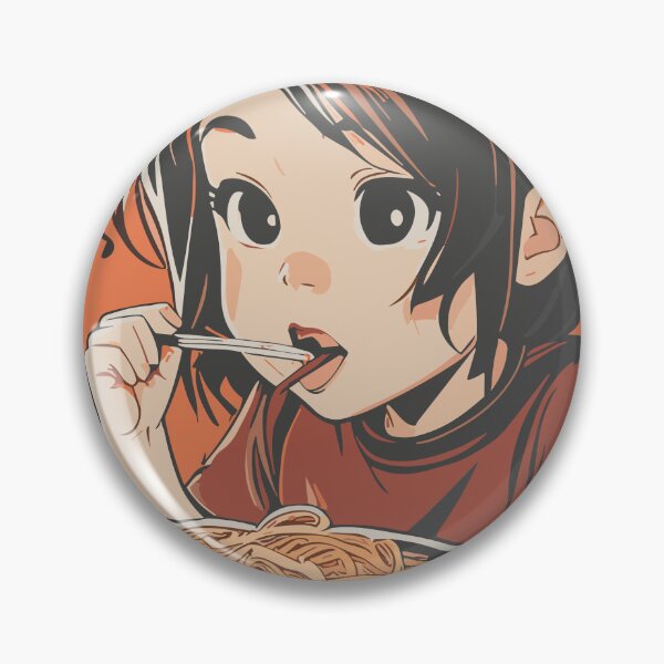 Item preview, Girl Eating Spaghetti designed and sold by DesignFusion2.