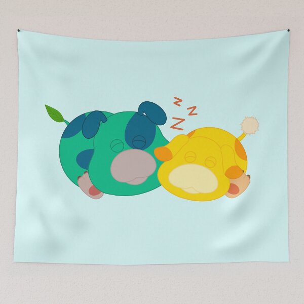 Item preview, Sleepy Moss and Oatchi designed and sold by Emerald Jordan.