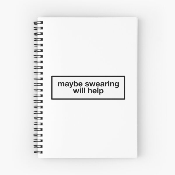 Item preview, maybe swearing will help designed and sold by banhsaurieng.