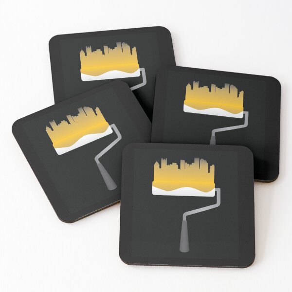 Item preview, Paint Pittsburgh Black and Gold designed and sold by SydneyKoffler.