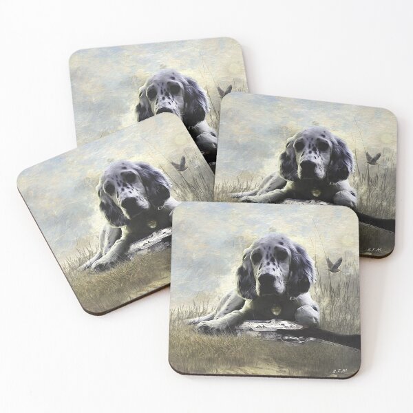 Item preview, English Setter Puppy designed and sold by TammyHunterArt.