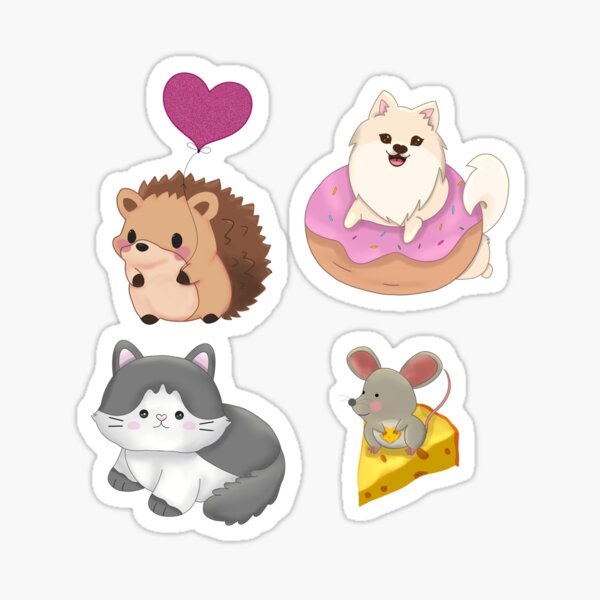 Sticker - Cute Pet Squad Cute Animal Sticker Pack