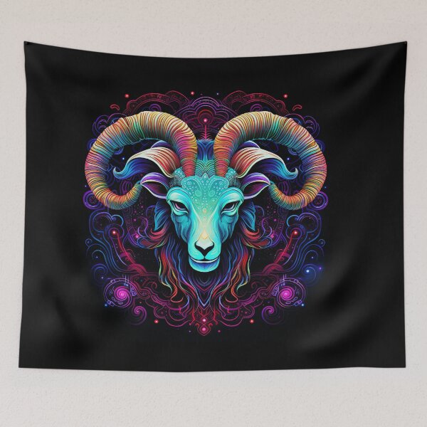 Item preview, Cosmic Kaleidoscope: Psychedelic Neon Star Sign Collection designed and sold by KaonDesign.