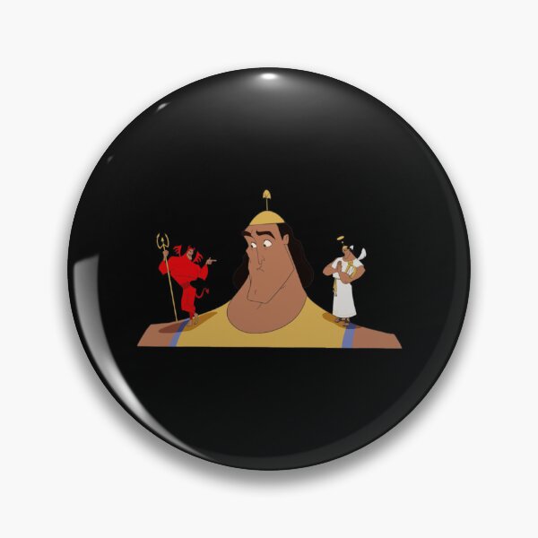 Item preview, Kronk Emperors New Groove Shoulder Devil and Angel Active designed and sold by AutumnWoodsCo.