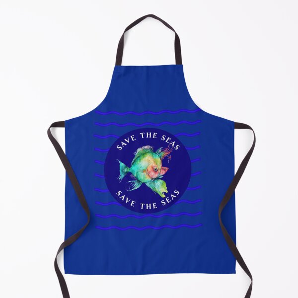 Item preview, Save The Seas Marine Fish Sea Waves designed and sold by Paleo5135.