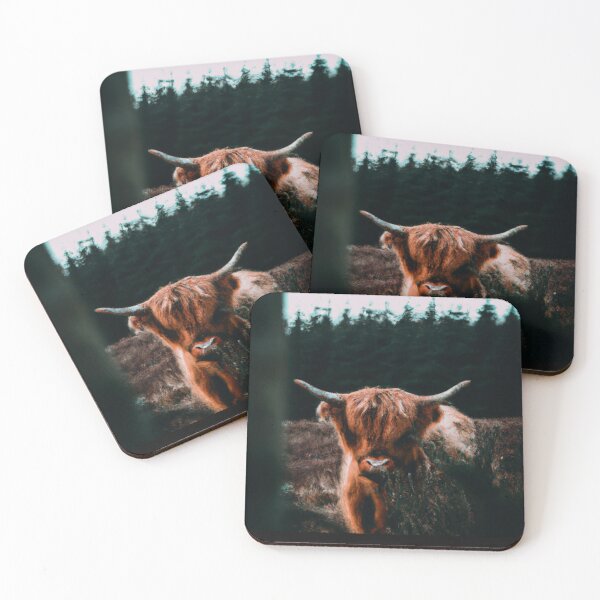 Item preview, Scottish Highland Cow Cattle Oil Painting designed and sold by soulfulprintss8.
