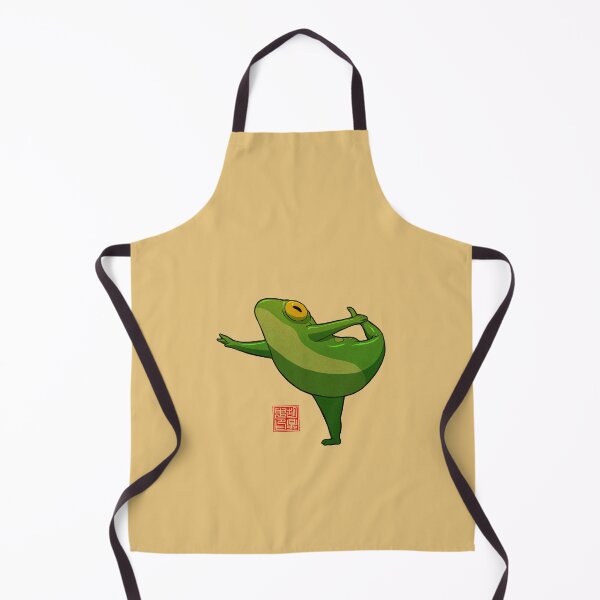 Item preview, yoga frog dancer designed and sold by DingHuArt.