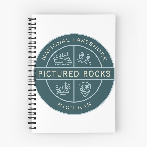 Item preview, Pictured Rocks National Lakeshore Heraldic Logo designed and sold by VanyaKar.