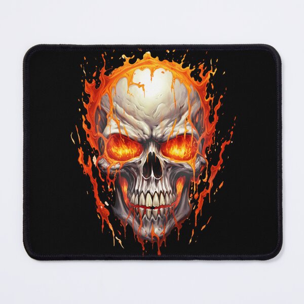 Item preview, Fiery Flaming Skull designed and sold by GalacticLabs.