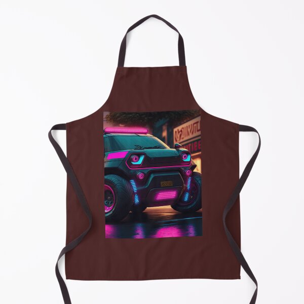 Item preview, Electric Pink Blaze A Stylish And Sustainable Cute SUV designed and sold by TangaDesignes.
