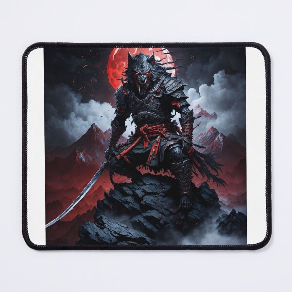 Item preview, Samurai devil wolf designed and sold by KnzSHOPPING.