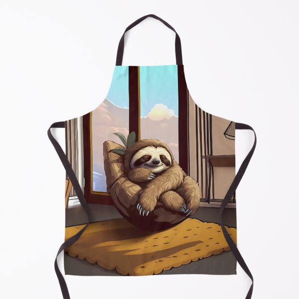 Item preview, Cartoon Sloth Taking a Nap designed and sold by Jamillionaire Shop.