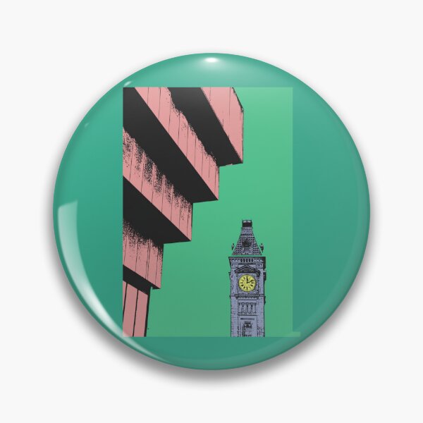 Item preview, Birmingham_s Old Library and Big Brum clock tower Long  designed and sold by TangaDesignes.