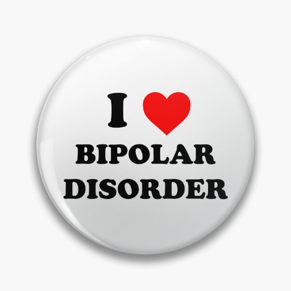 Item preview, i love bipolar disorder designed and sold by wordswithfonts.