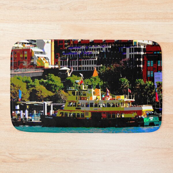 Item preview, Ferry coming into the Wharf! designed and sold by Mickangelhere.