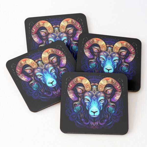 Item preview, Cosmic Kaleidoscope: Psychedelic Neon Star Sign Collection designed and sold by KaonDesign.