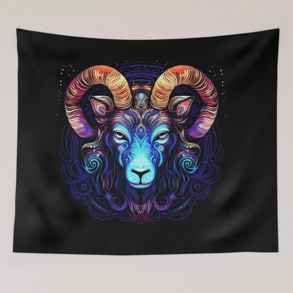 Item preview, Cosmic Kaleidoscope: Psychedelic Neon Star Sign Collection designed and sold by KaonDesign.