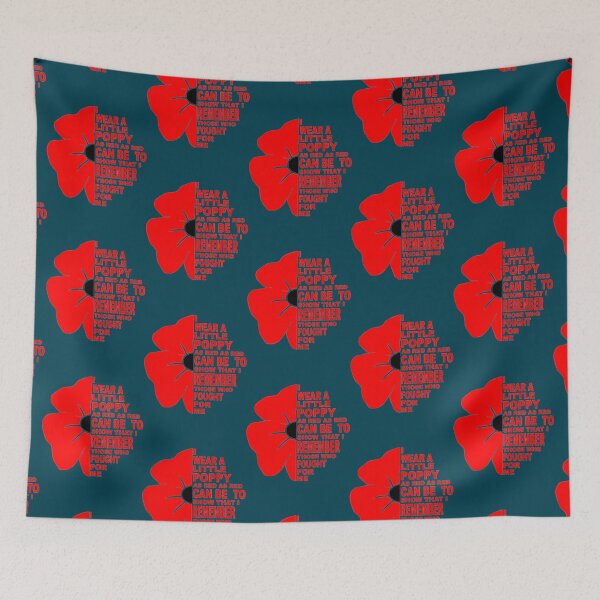 Item preview, Poppy Remembrance Poem   designed and sold by congdoncalise.