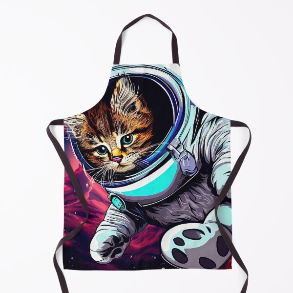 Item preview, ''Astronaut kitten, comics style'' 8 designed and sold by OsvaldoRamosArt.