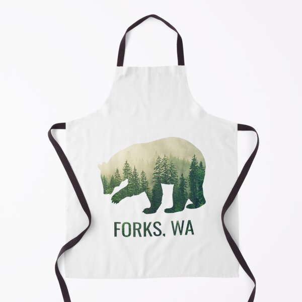 Item preview, forks bear state of washington pacific nw wildlife designed and sold by chuck-brock.