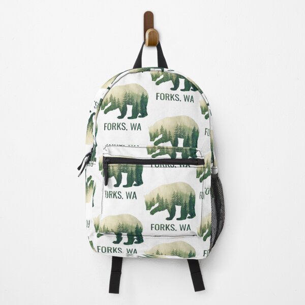 Item preview, forks bear state of washington pacific nw wildlife designed and sold by chuck-brock.