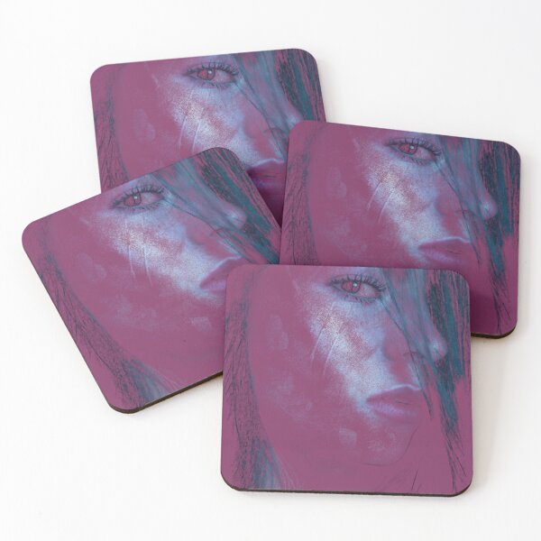 Item preview, Magenta Woman Painting designed and sold by Artsemg.