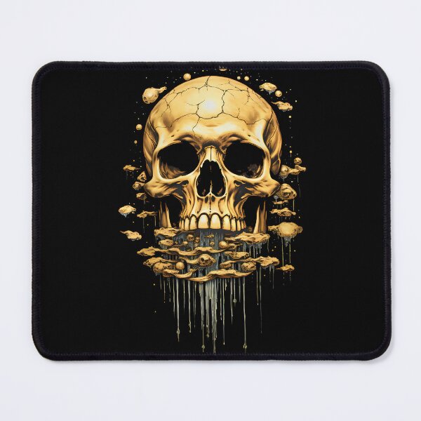 Item preview, Golden Rock Skull designed and sold by GalacticLabs.