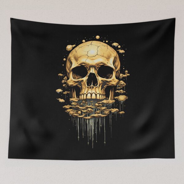 Item preview, Golden Rock Skull designed and sold by GalacticLabs.