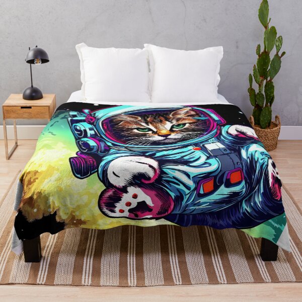 Item preview, ''Astronaut kitten, comics style'' 9 designed and sold by OsvaldoRamosArt.
