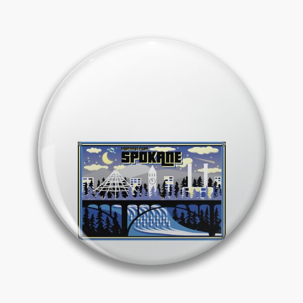 Item preview, Spokane Washington Skyline designed and sold by chuck-brock.