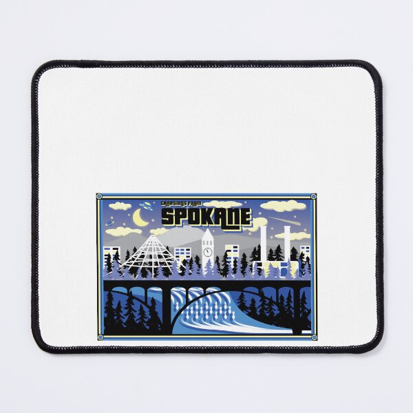 Item preview, Spokane Washington Skyline designed and sold by chuck-brock.