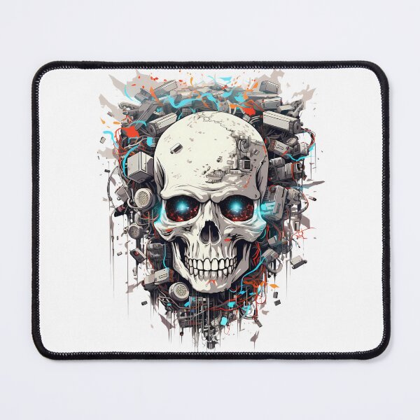 Item preview, Technological Skull designed and sold by GalacticLabs.