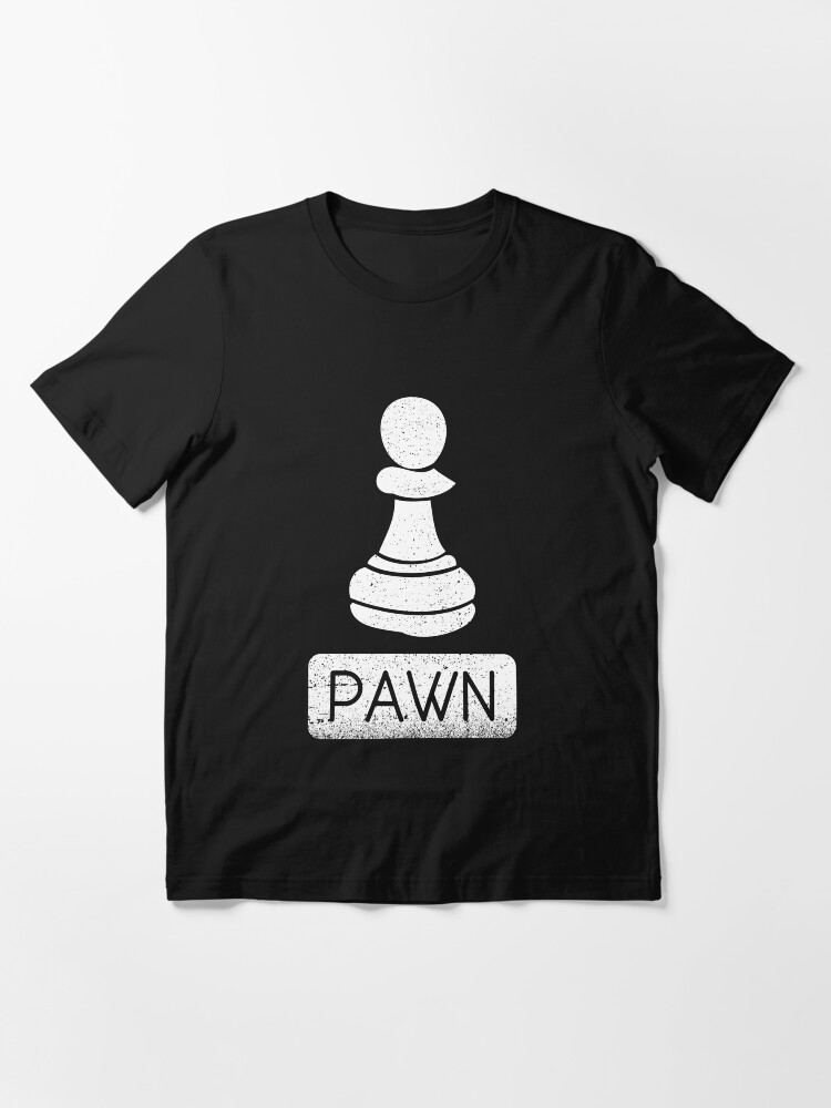 Alternate view of Pawn Chess Piece - Cool Chess Club Gift Essential T-Shirt