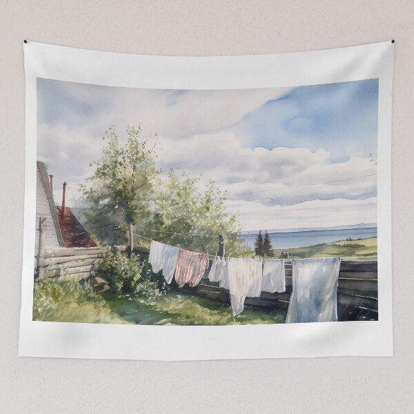 Item preview, Nordic Breeze Vintage Farmhouse Laundry Wall Decor Art Prints designed and sold by nordicdesignswe.