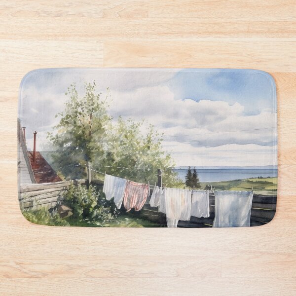 Item preview, Nordic Breeze Vintage Farmhouse Laundry Wall Decor Art Prints designed and sold by nordicdesignswe.