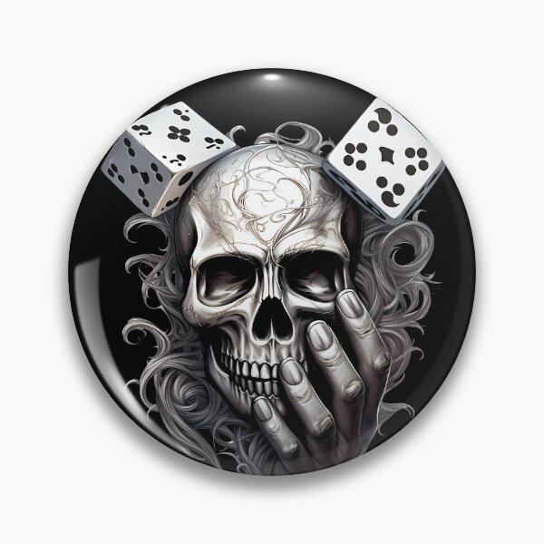 Item preview, Skull Gambler designed and sold by GalacticLabs.