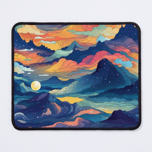 Item preview,  Mountain of Galactic Dreams  designed and sold by Art--Gallery.