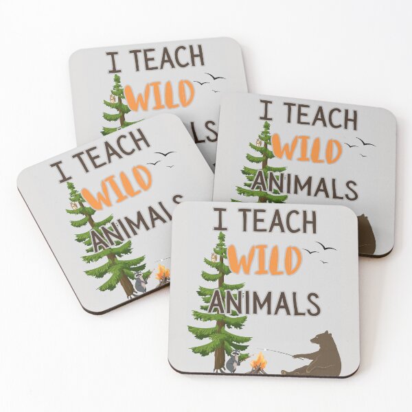 Item preview, I Teach Wild Animals designed and sold by Shipwright-Duck.