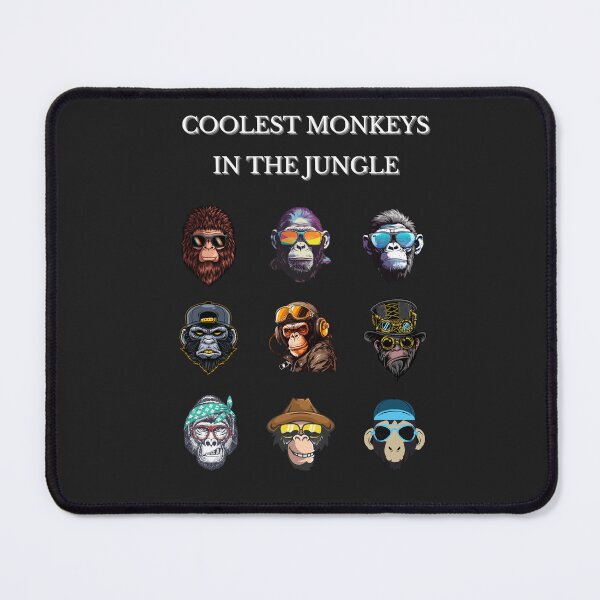 Item preview, Coolest monkeys in the jungle shirt, monkeyshirt designed and sold by Teeandnat.