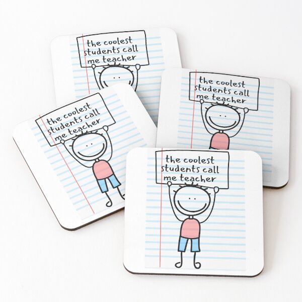 Item preview, The Coolest Students Call Me Teacher designed and sold by Shipwright-Duck.