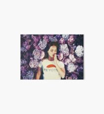 Lana Laying in Flowers Art Board