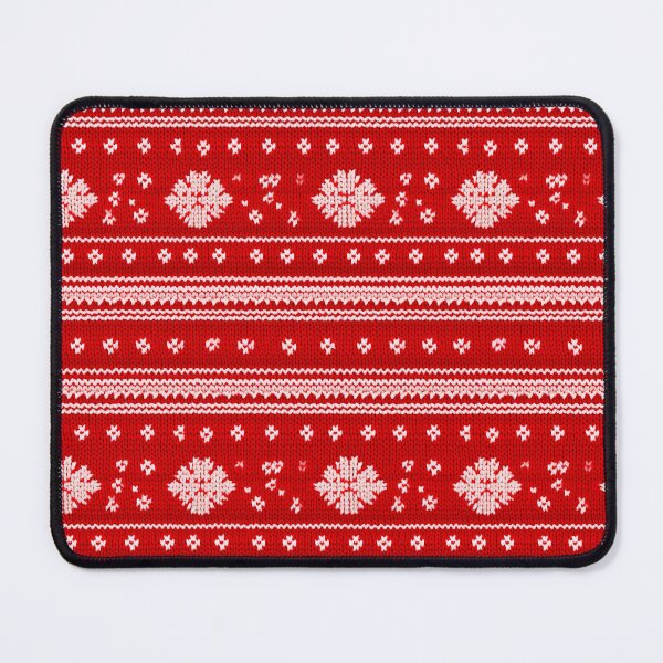 Item preview, Red Fair Isle Knitting Pattern - Hygge Snowflake designed and sold by Oh Halo Berry.