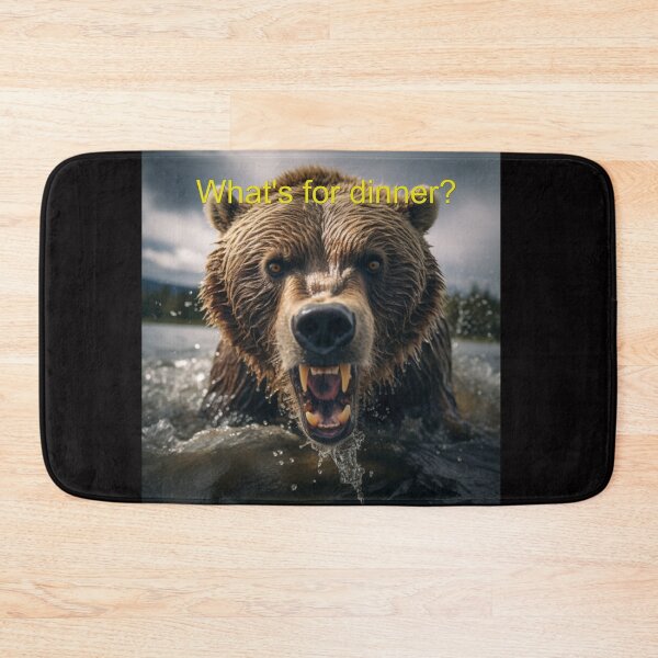 Item preview, Grizzly Bear - has a Question designed and sold by shakespeare1212.