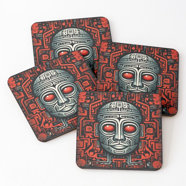 Item preview, Halloween Minimalist Symbolic Sgraffito Line Art designed and sold by BabydellArt.