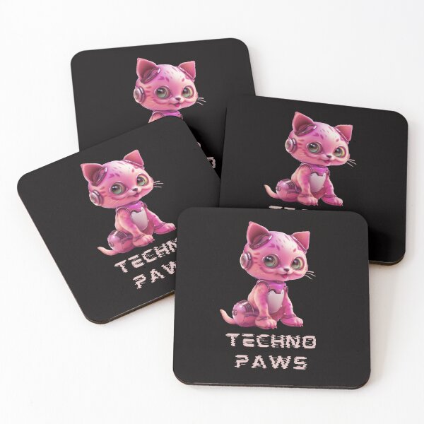 Item preview, Kitten Robots | AI Kittens | AI Kitten T-Shirts | Robot Kitten Stickers  designed and sold by ShaneUFO.