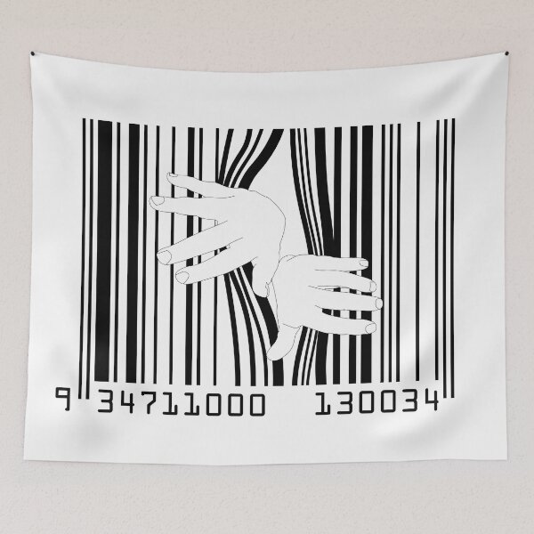 Item preview, humorous weird barcode design for friend birthday joke designed and sold by lowroller.