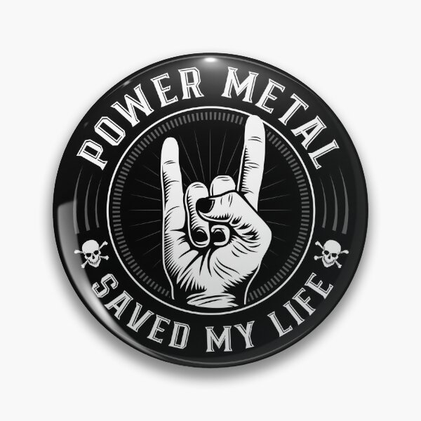 Item preview, Power Metal - Headbanger Devil Horns Metalheads  designed and sold by BigWildKiwi.