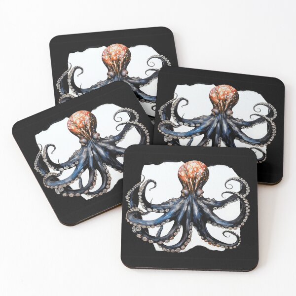 Item preview, Pulpo en lo profundo del océano designed and sold by DreamCanvasDes.