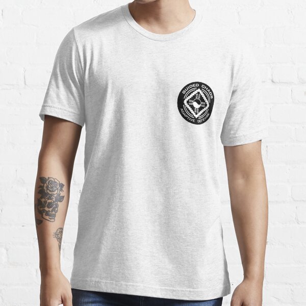 Guided Chaos Trademarked white on black circle swag! Essential T-Shirt